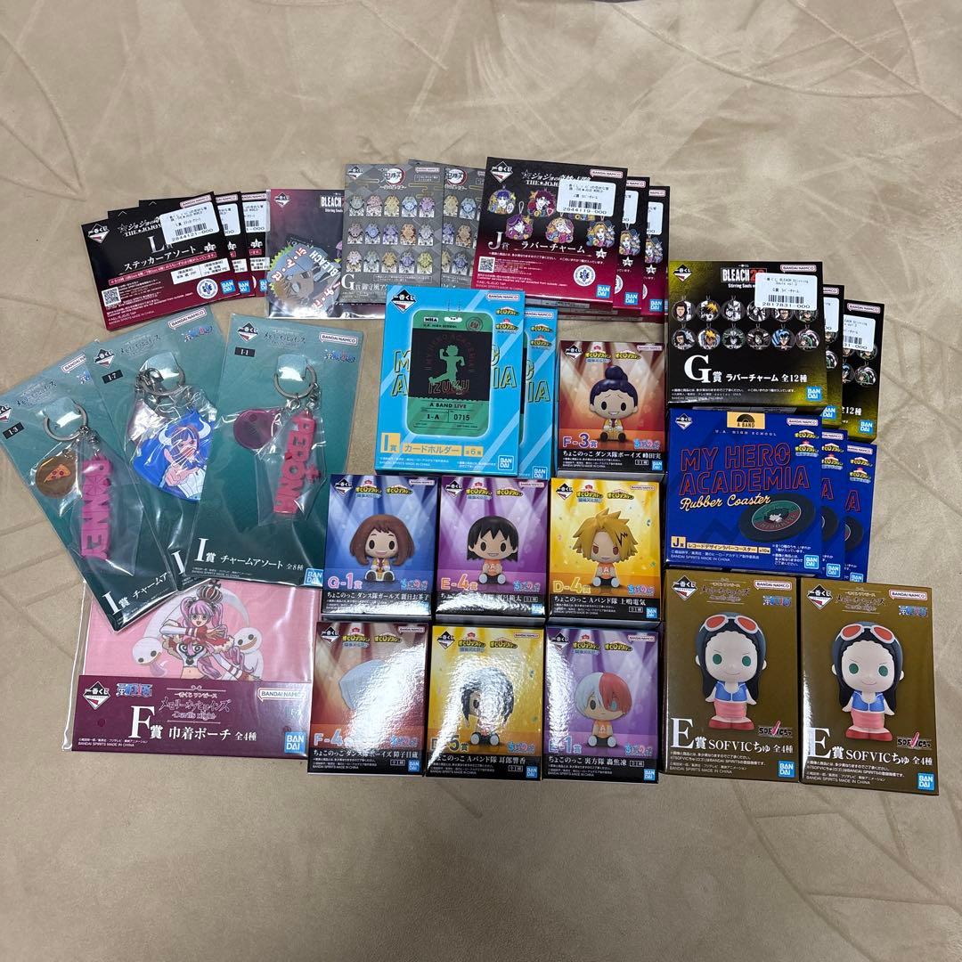 ジャンプ作品　1番くじ　下位賞まとめ売り