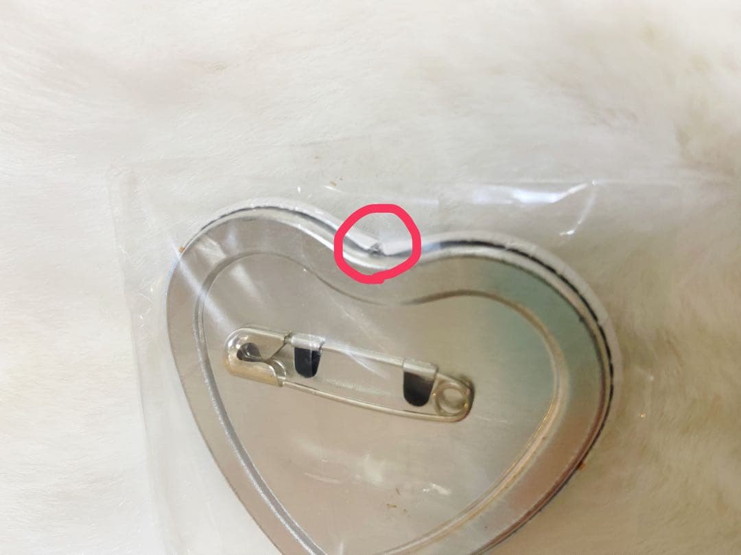 綾波レイ バレンタインクランチBOX 缶バッジ