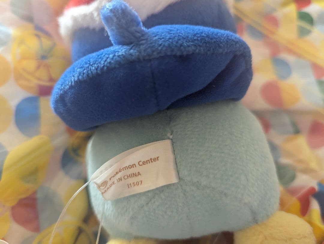 【希少品】ポッチャマ クリスマスぬいぐるみ ポケモンセンター　2007