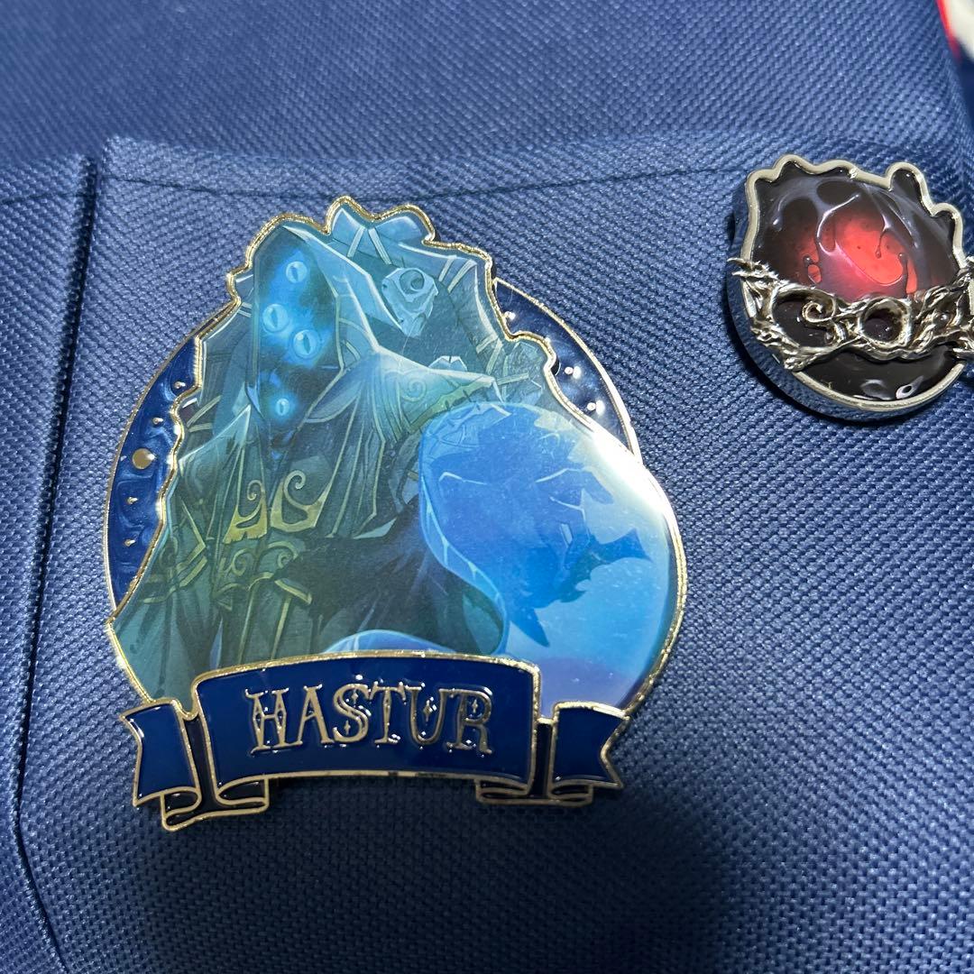 希少✴︎公式✴︎第五人格 identityv ハスター HASTUR バッチ BIG