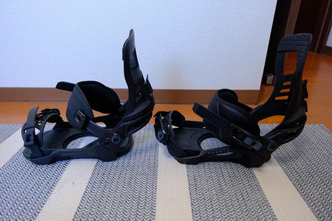 【美品】NIDECKER　スノーボード ビンディング ブラック　Lサイズ