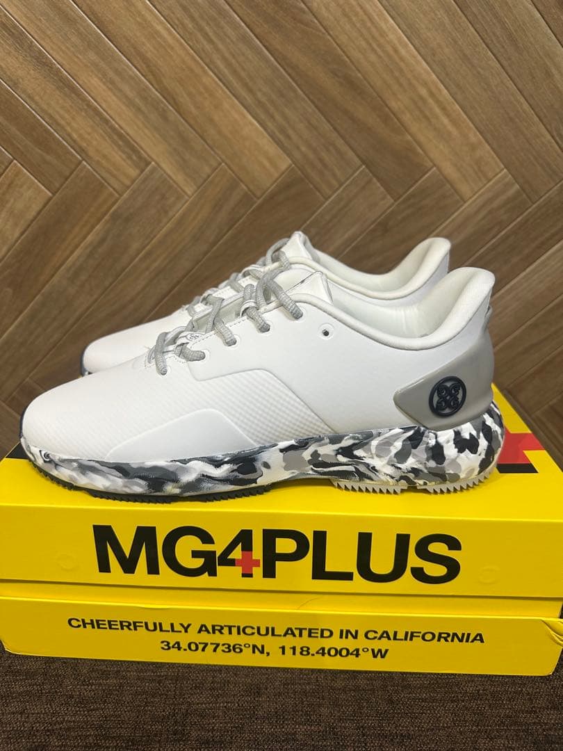 G/FOREメンズシューズMG4+ 迷彩ホワイト　27㎝