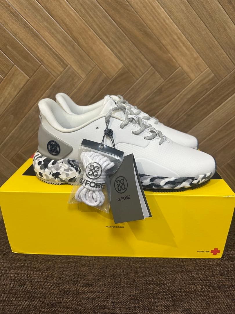 G/FOREメンズシューズMG4+ 迷彩ホワイト　27㎝