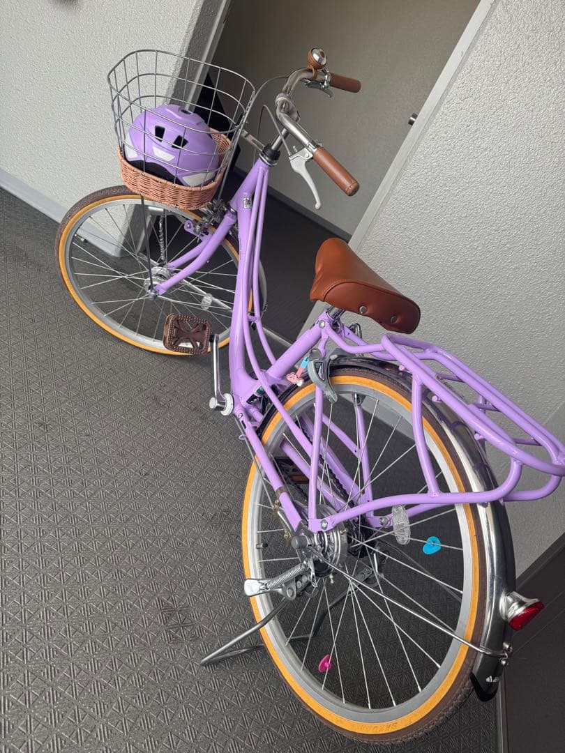 【美品】あさひ[ASAHI]フェリークJr. 22インチ 子供用　ヘルメット付き