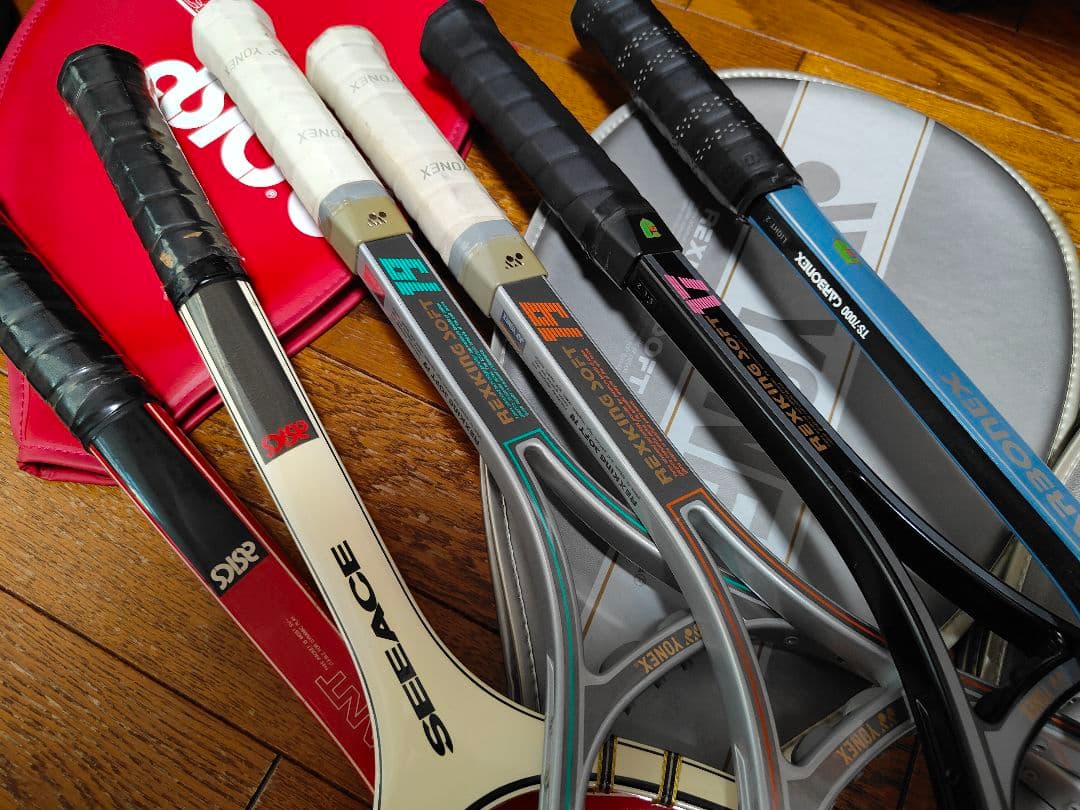 レトロ 軟式 ソフトテニス テニス ラケット ASICS YONEX 未使用