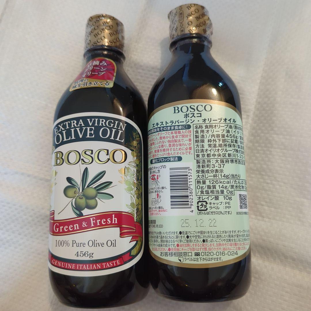 BOSCO エクストラバージンオリーブオイル 456g×12本