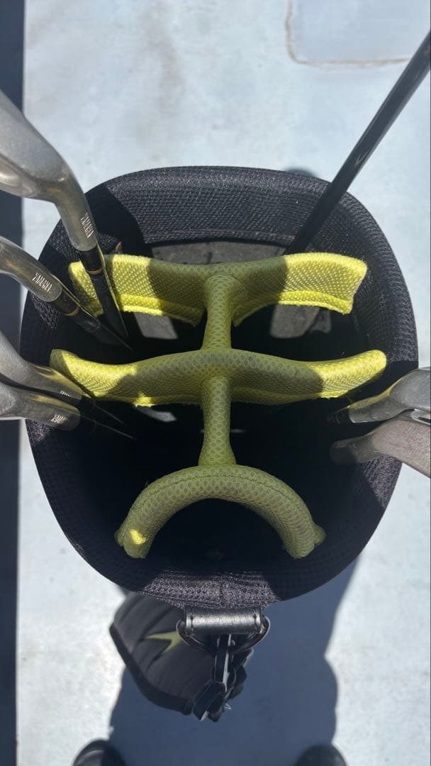 Nike ゴルフバッグ ブラック/イエロー