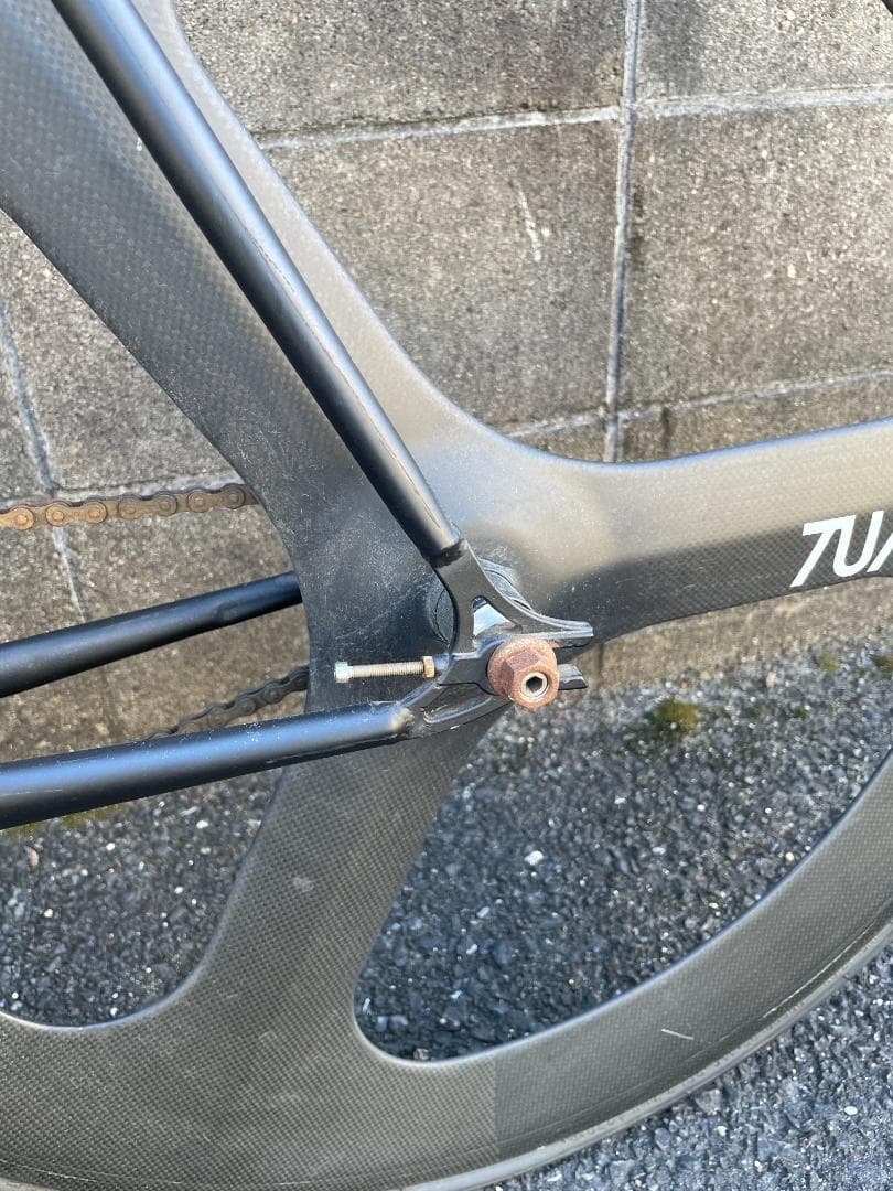 【harumi0305】DINER ピストバイク 3スポークカーボン