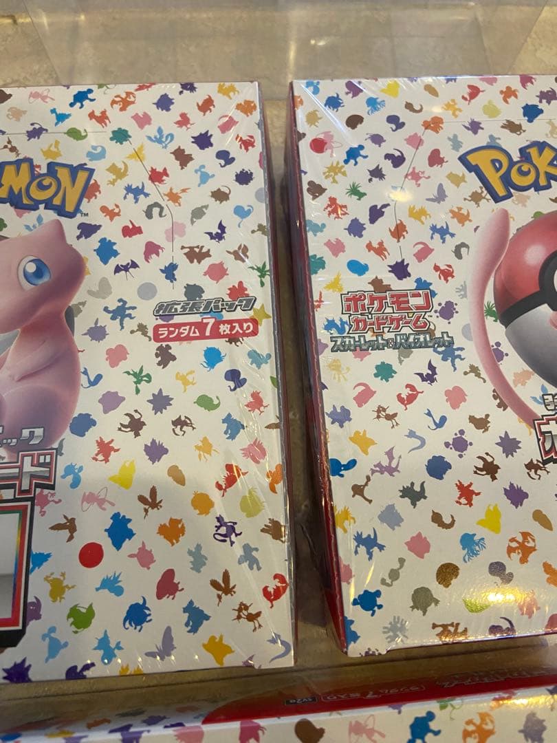 ポケモンカード151 未開封　シュリンク付き　3BOXセット