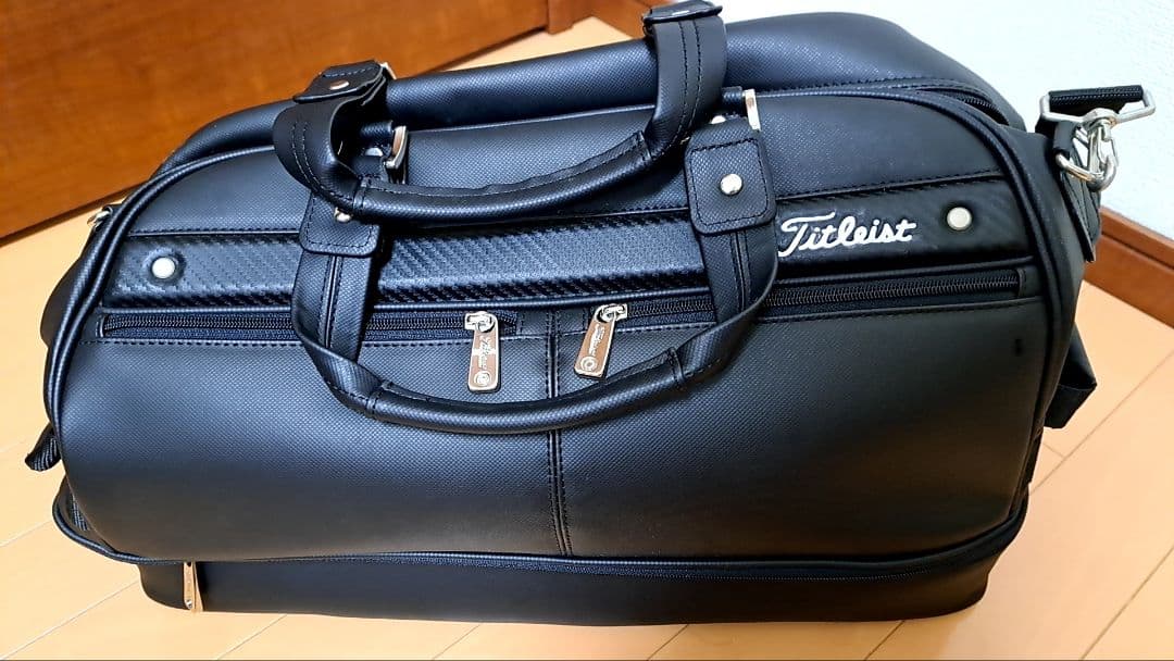 Titleist　ゴルフ　ボストンバッグ　ブラック