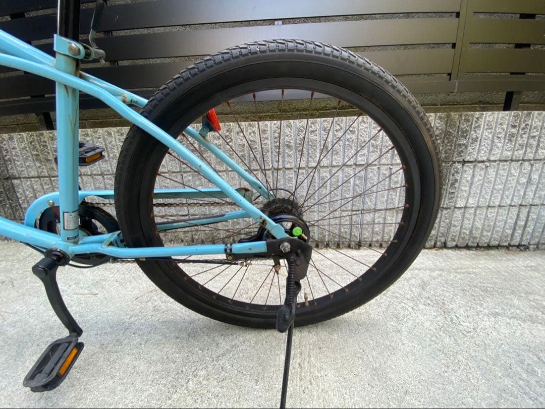 【引き取り限定】HOLLY ビーチクルーザー 26インチ 6段ギア ヴィンテージ