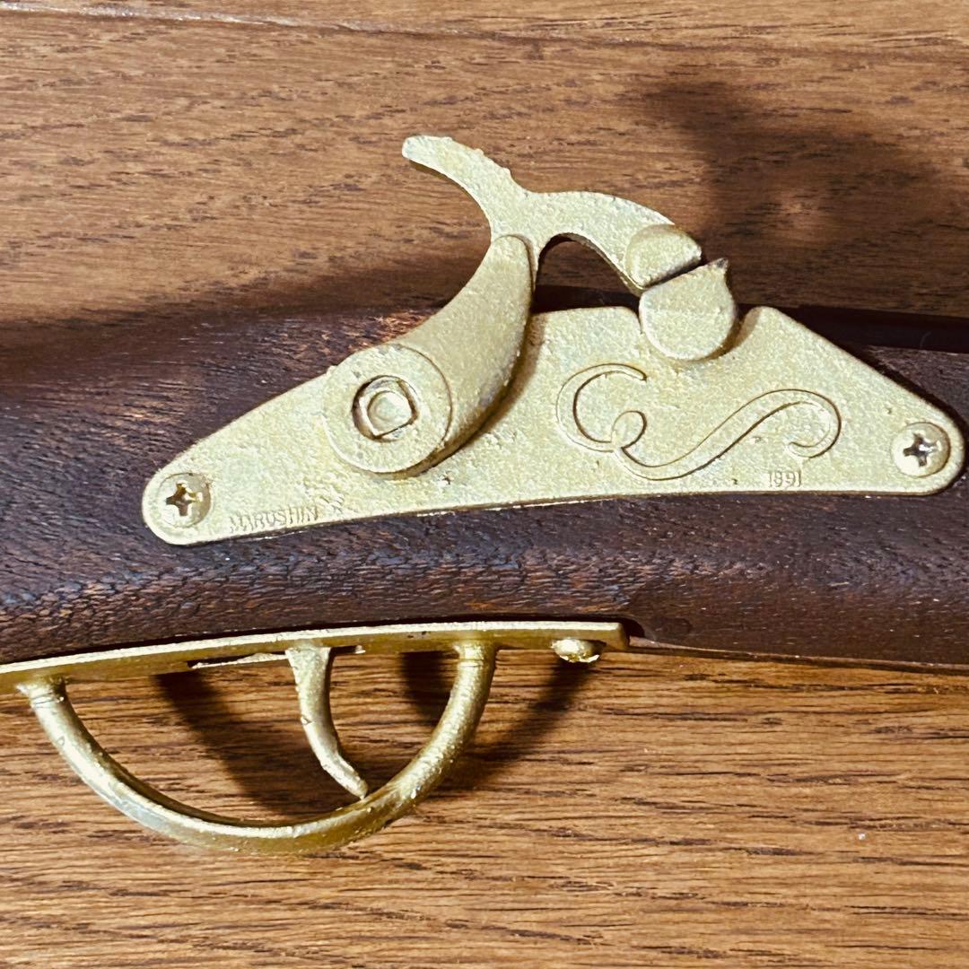 MARUSHIN マルシン 木製古式銃 発火式モデルガン 全長：約1350mm