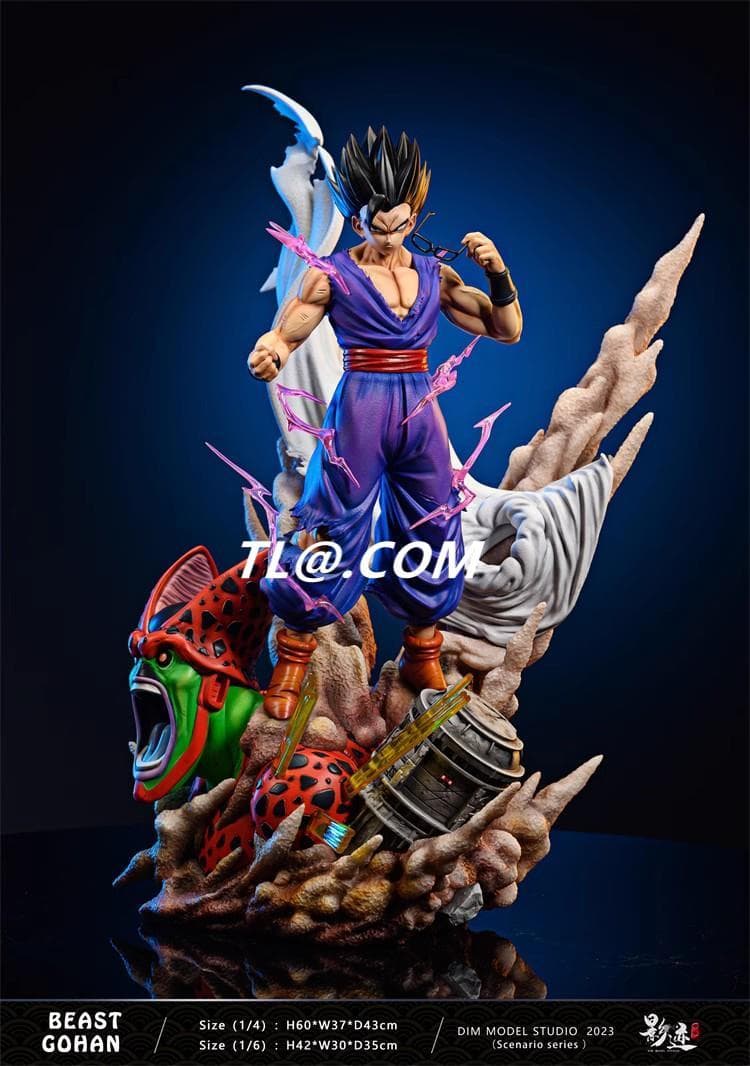 新品未開封『ドラコンボール』 孫悟飯ビースト　 ガレージキット スタチュー