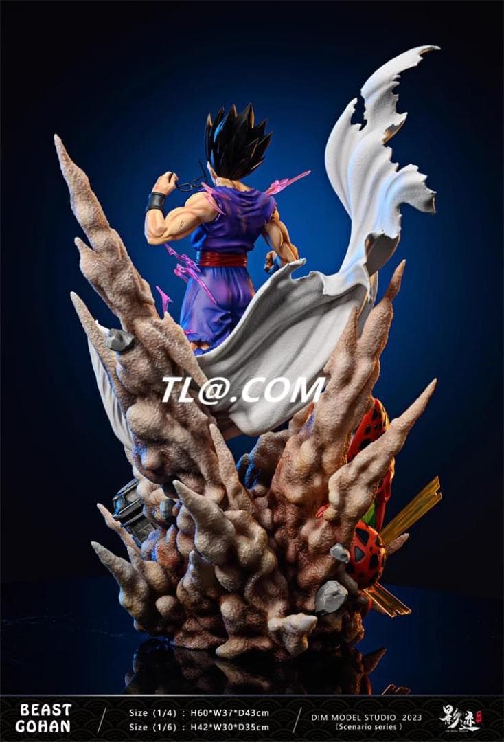 新品未開封『ドラコンボール』 孫悟飯ビースト　 ガレージキット スタチュー