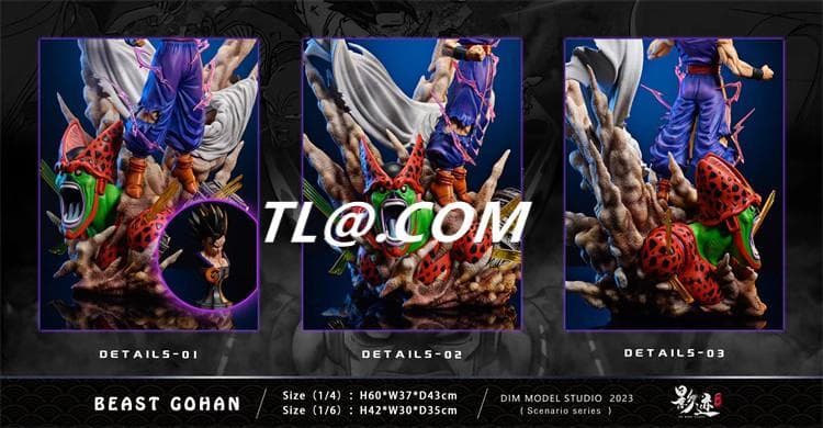 新品未開封『ドラコンボール』 孫悟飯ビースト　 ガレージキット スタチュー