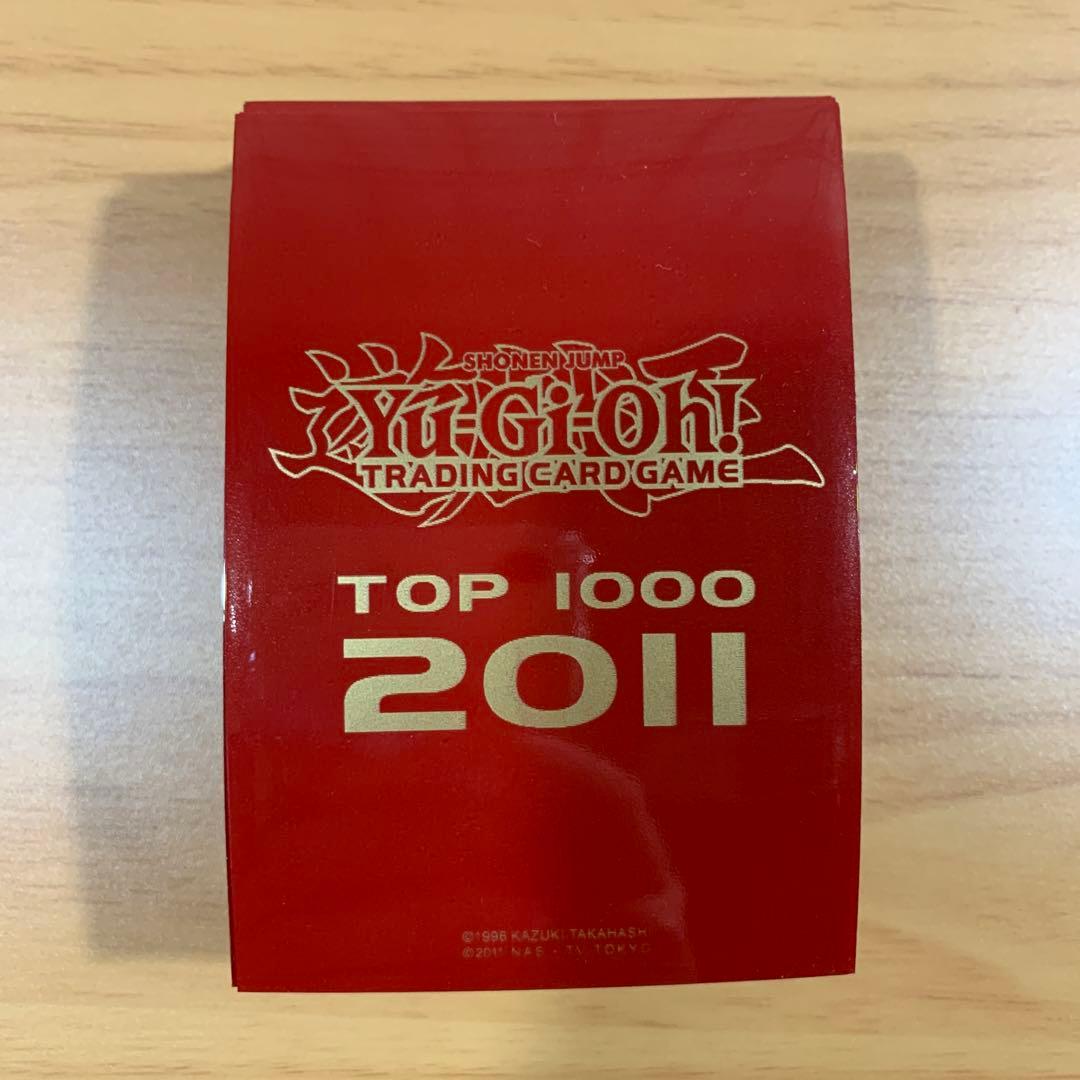 遊戯王 TOP1000 2011 赤 スリーブ 67枚