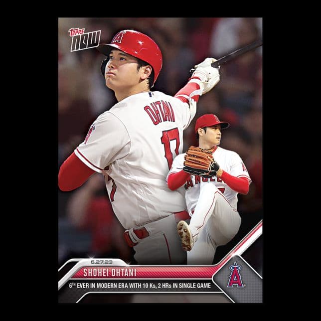 大谷翔平 topps カード 5枚セット 24時間限定販売品