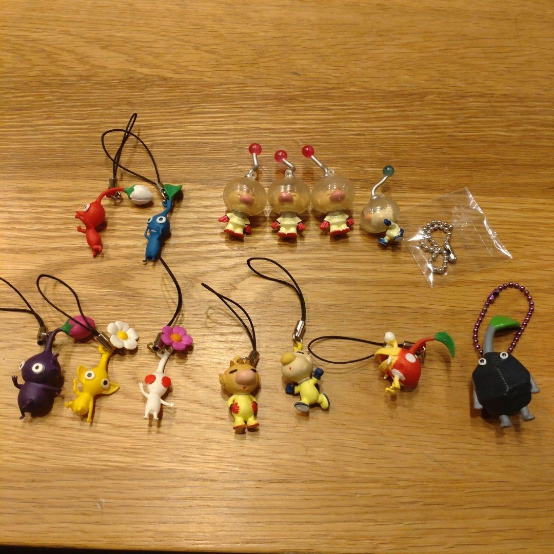 【コンプリート】ピクミン2 シャープ芯替　フィギュアストラップ　レトロ　希少