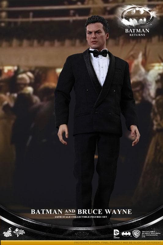 ホットトイズ　バットマンリターンズ　バットマン&ブルースウェイン