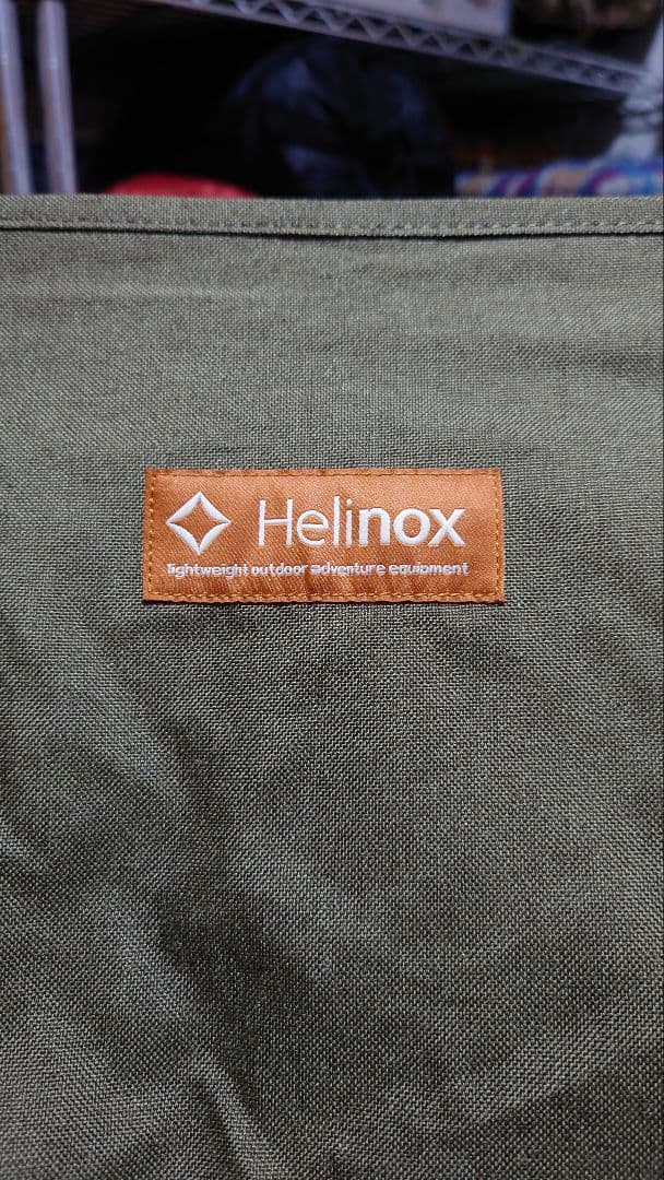 【美品】Helinox アウトドアチェア オリーブグリーン