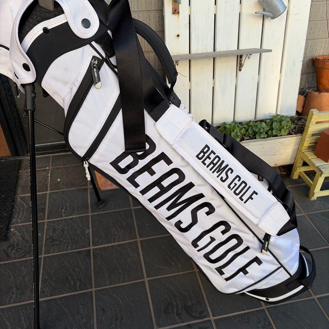 BEAMS GOLFビームスゴルフ　スリム　スタンドキャディバッグ