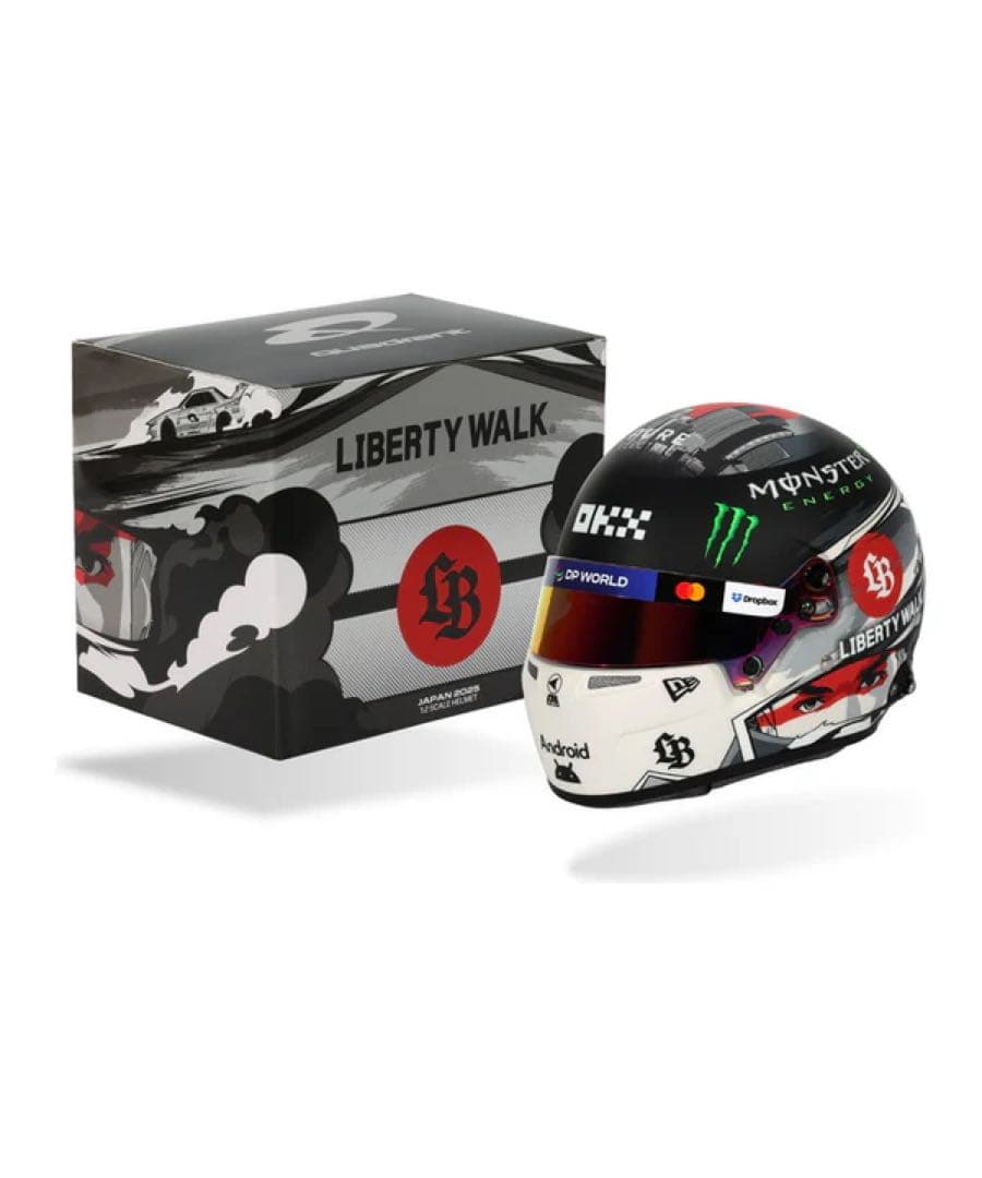 F1 ランド・ノリス　ヘルメット　1/2