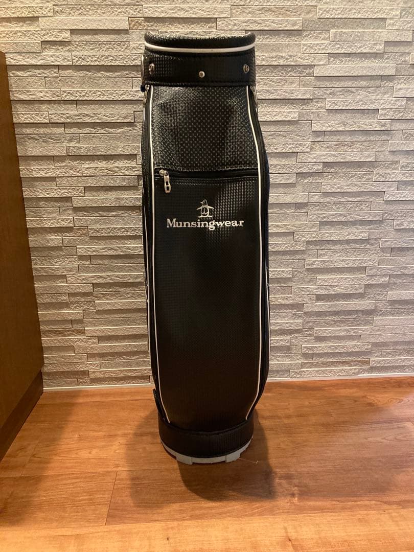 Munsingwear ゴルフバッグ ブラック　マンシング