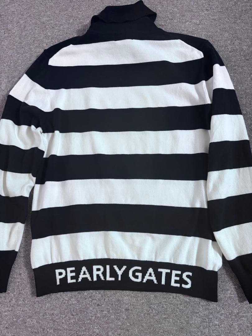 かとちゃんPEARLY GATES ゴルフタートルネックセーター　美品