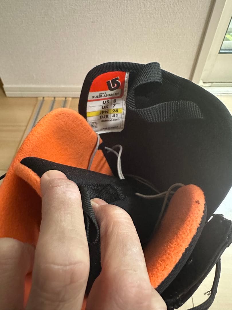 Burton Ruler Asian Fit スノーボードブーツ US8