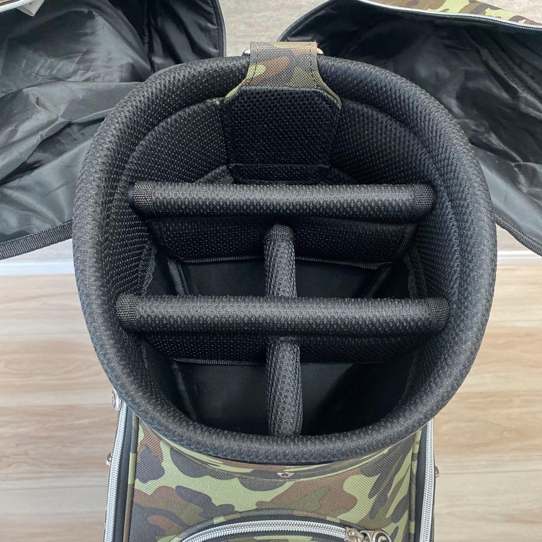 にーた OUTDOOR GOLF キャディバッグ カモフラ