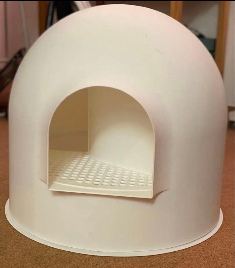 pidan 猫用 トイレ スノードーム&トイレマットセット