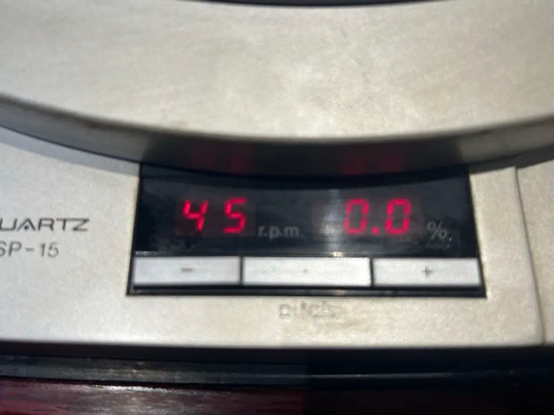 Technics テクニクス　SP15 ターンテーブル DJ　デジタルピッチ