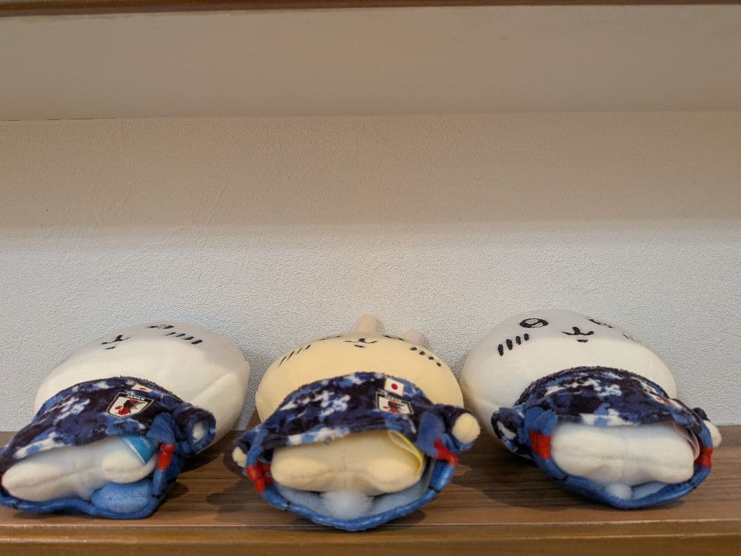 ちいかわのミニマスコット サッカー日本代表ver. 3匹セット