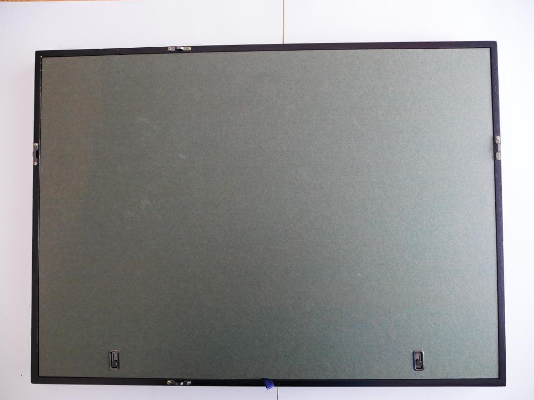 木版画　広重　花鳥風月　悠々堂出版　9図（不揃い）額、マット付き