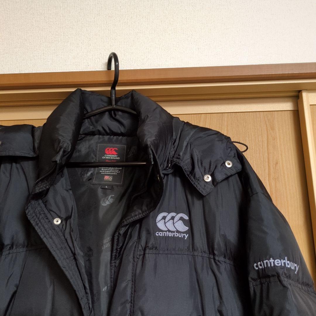 a*i様 Canterbury ダウンコート Lサイズ ブラック