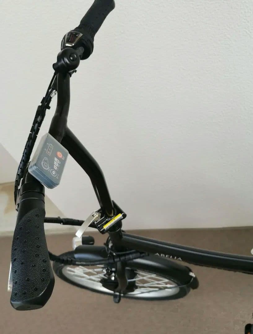 アビレラ 電動アシスト自転車 シティタイプ ブラック