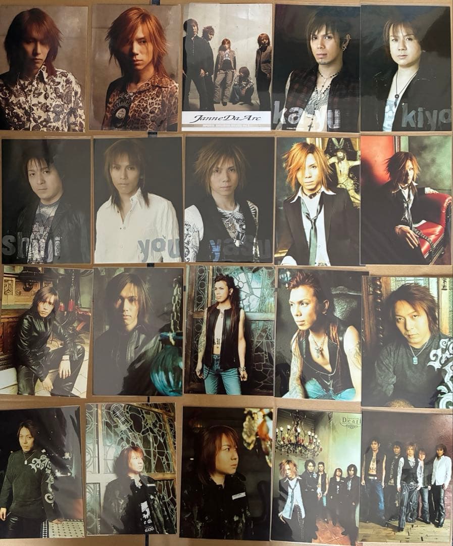 Janne Da Arc ポストカード　パンフレット　ブロマイド　まとめ売り