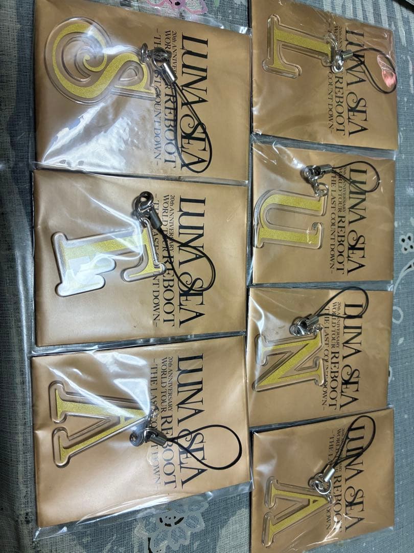 LUNA SEA REBOOT WORLD TOUR ストラップコンプリート