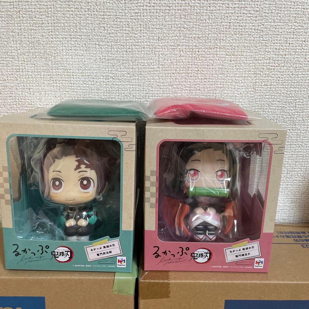 るかっぷ 鬼滅の刃 フィギュア 16体セット　煉獄家の風鈴　煉獄杏寿郎フィギュア