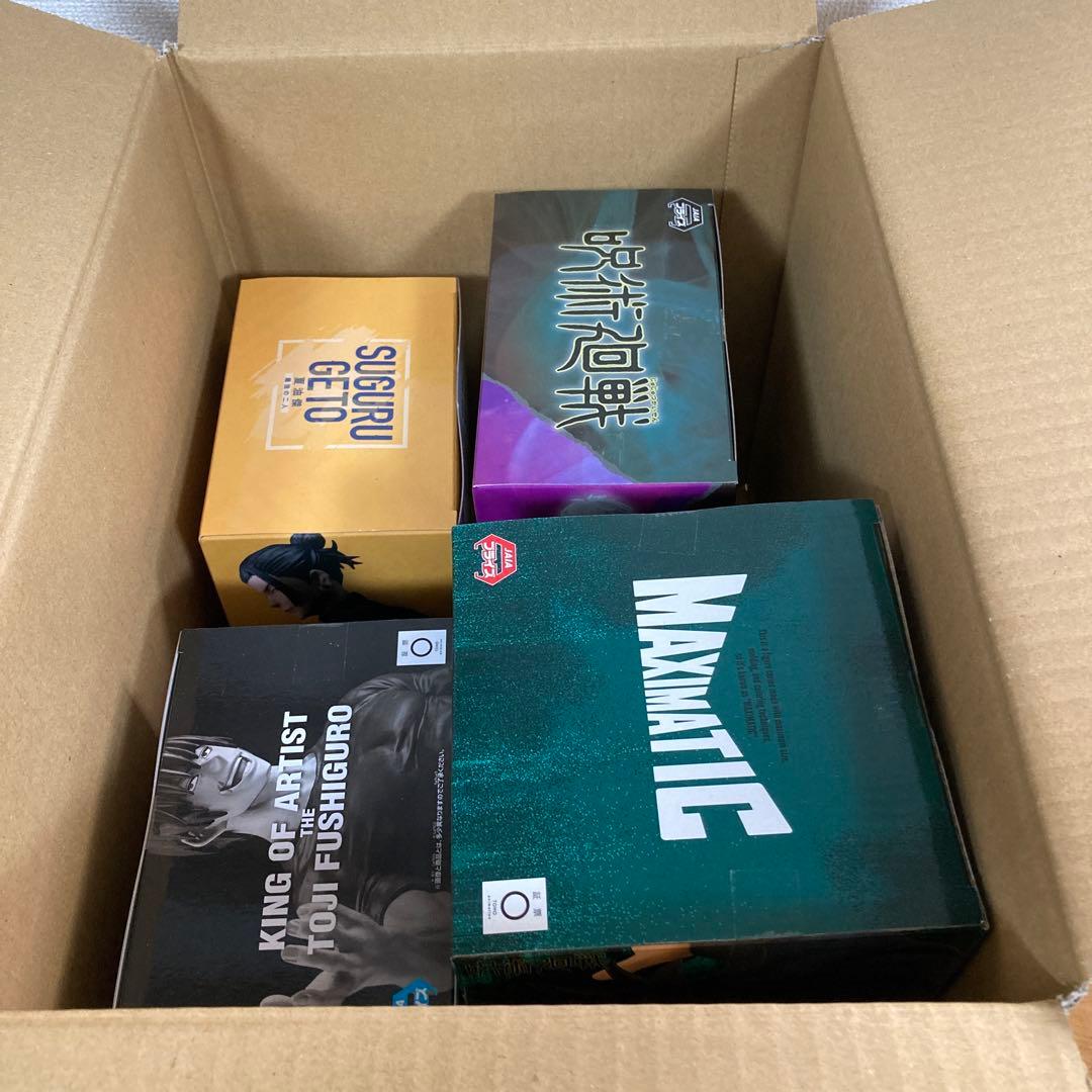 【新品・未開封】呪術廻戦　フィギュア　4体 　五条悟　夏油傑　伏黒恵　伏黒甚爾