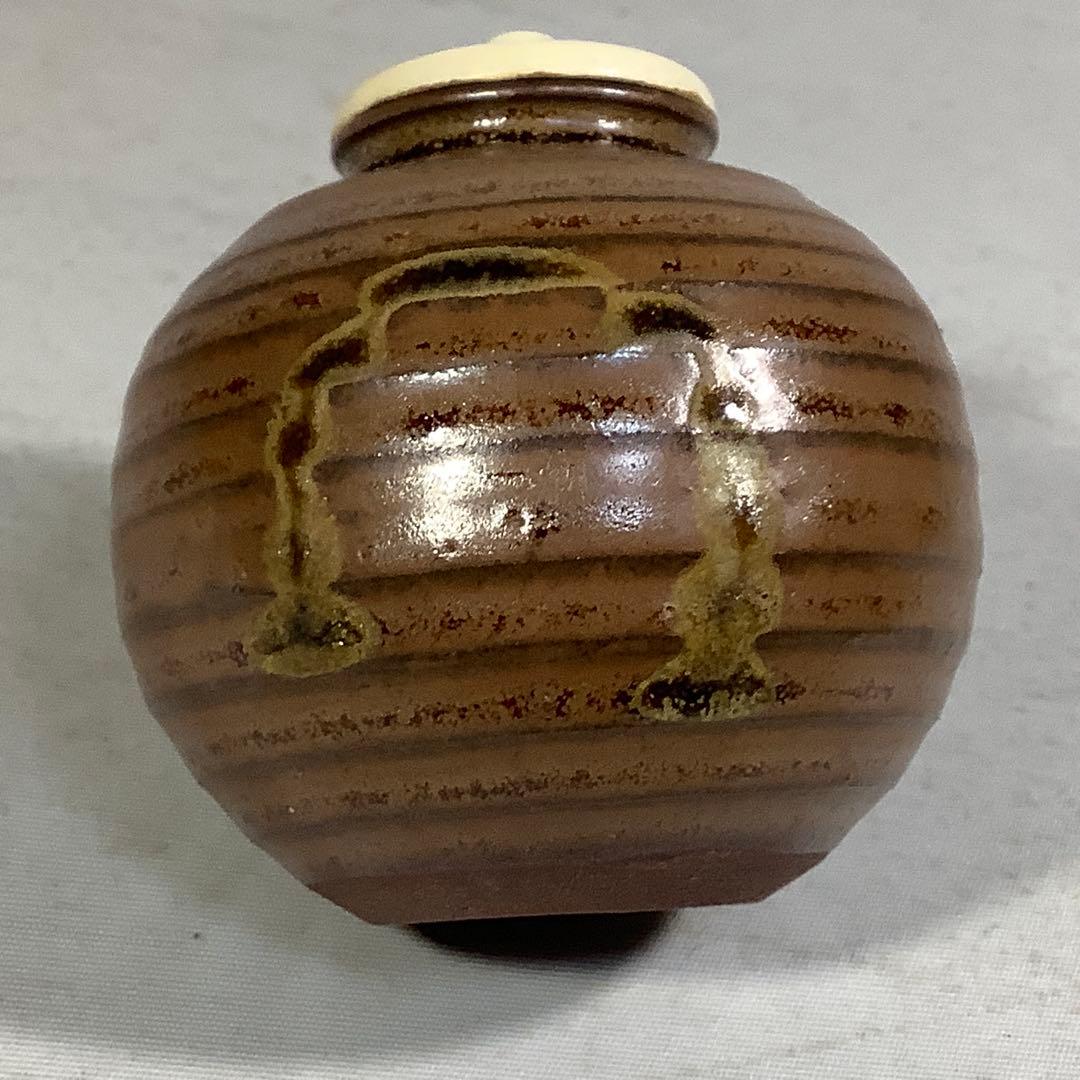 おむろ窯　唐物中興名物　岩城文綝写　茶入　加藤孝三　茶道具　送料無料