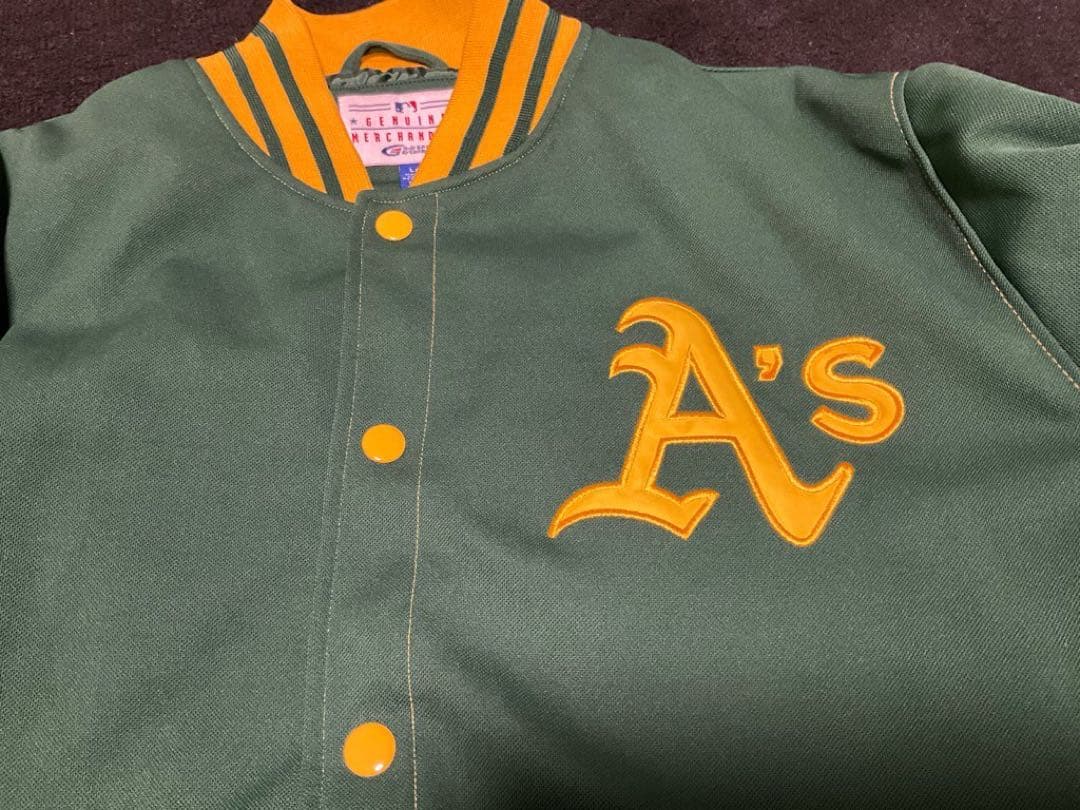 A's ワールドシリーズチャンピオン ボンバージャケット