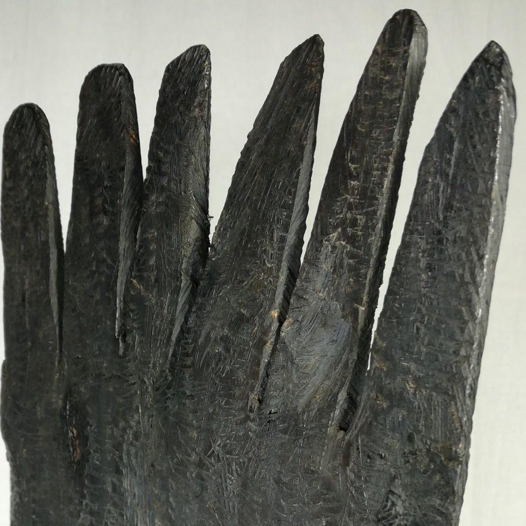 アフリカ　木彫　置物　女性　プリミディブアート　オブジェ