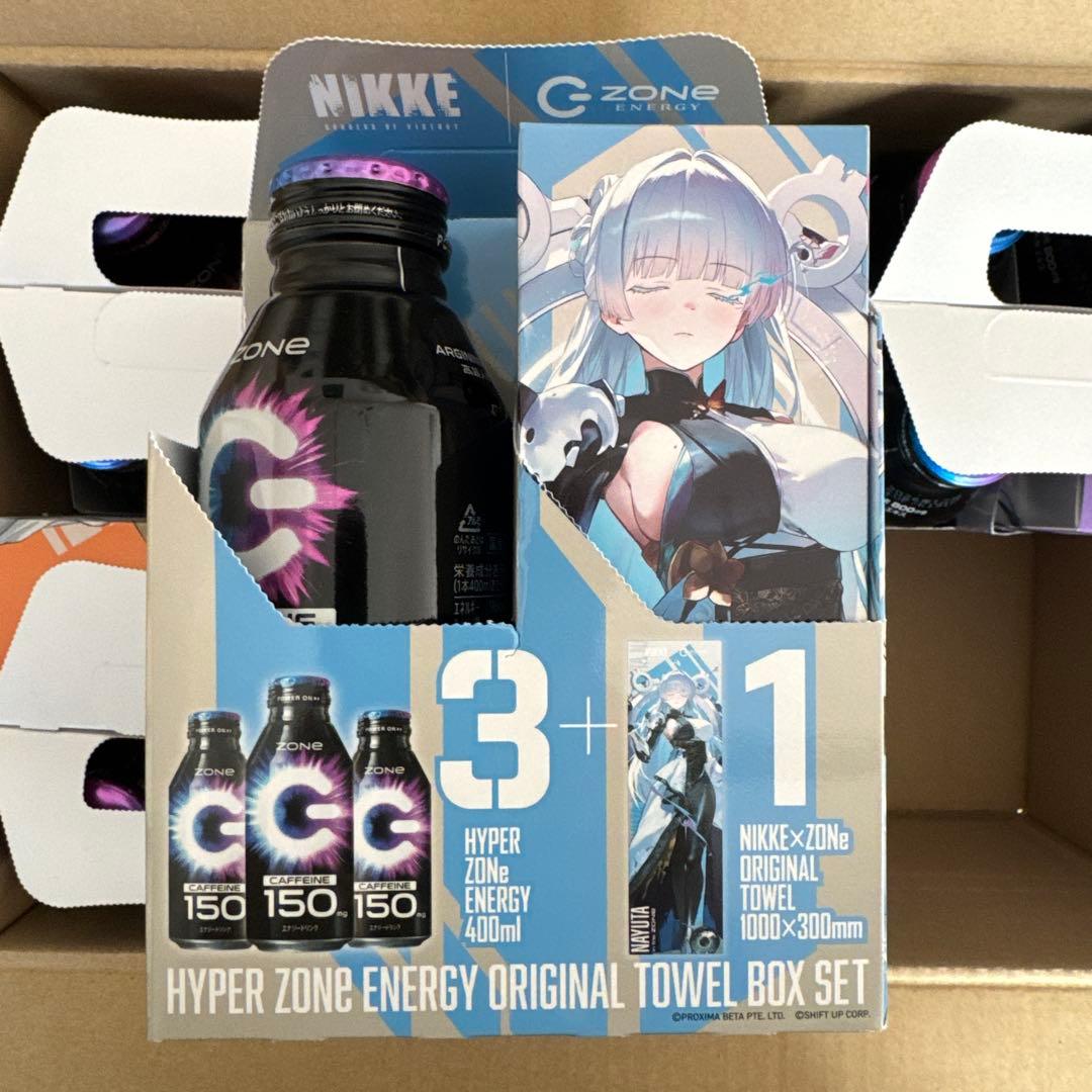 【新商品】ZONE 勝利の女神 NIKKE オリジナルタオル限定パック6種コンプ