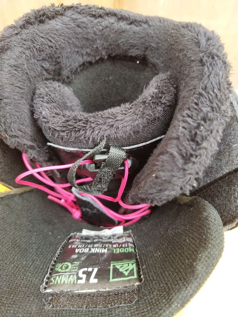 K2　スノーボードブーツ　MINK BOA 24.5cm　スノボー