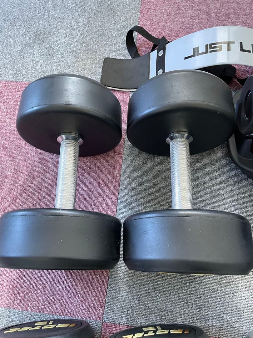 IROTEC ラバーダンベル 26kg②