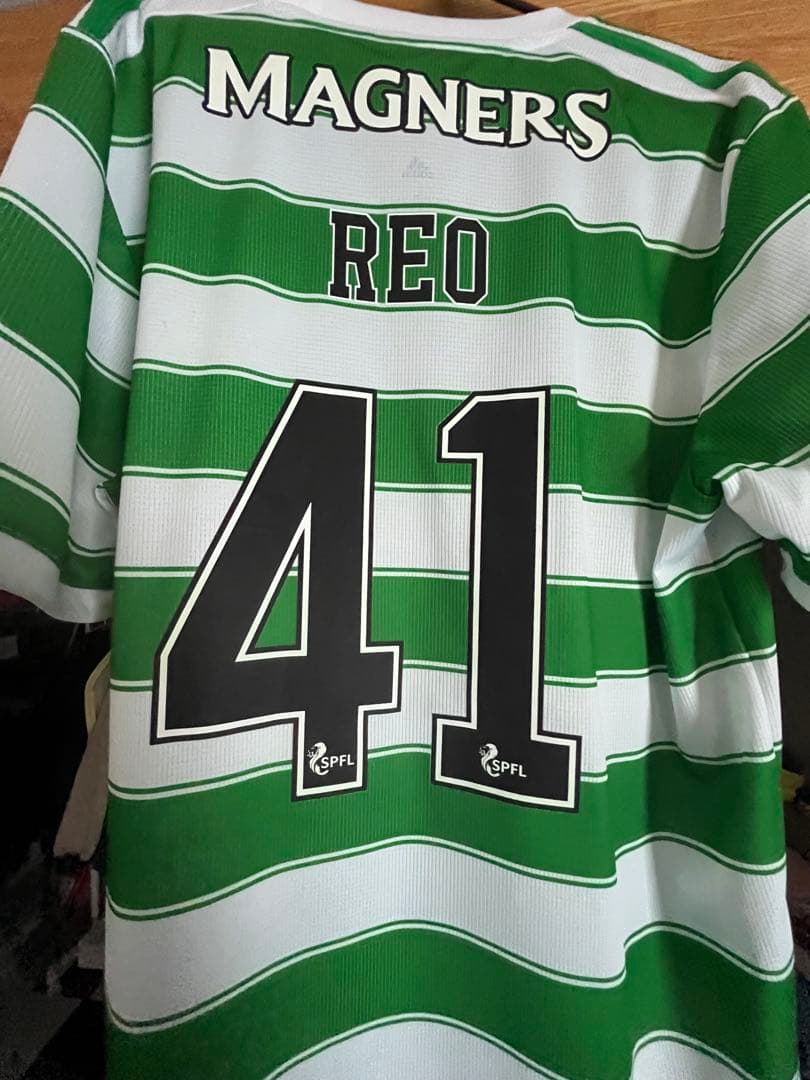 旗手れお セルティック ユニフォーム　正規品
