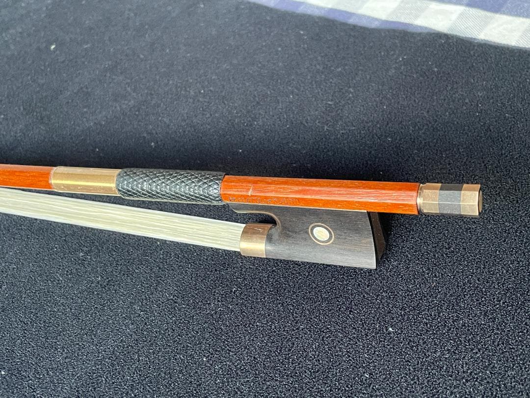 杉藤武司氏 マスターメイド 金黒檀 最高級 バイオリン弓 【メーカーメンテ済み】