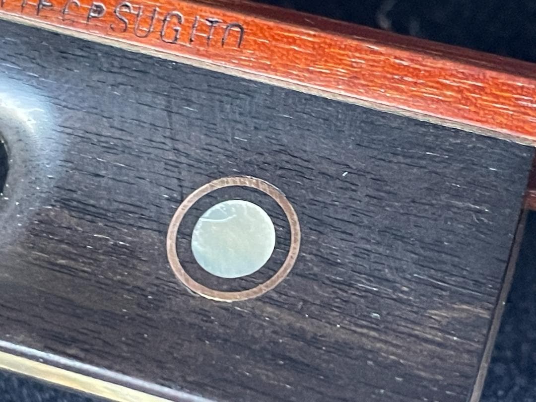 杉藤武司氏 マスターメイド 金黒檀 最高級 バイオリン弓 【メーカーメンテ済み】