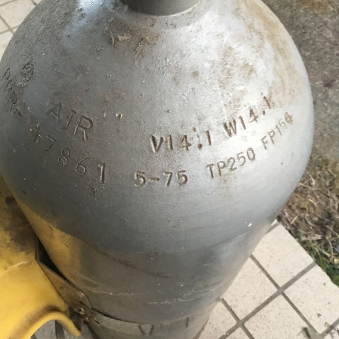 スキューバ　ダイビング　オブジェ　ジャンク　ビンテージ　スキューバープロ横浜